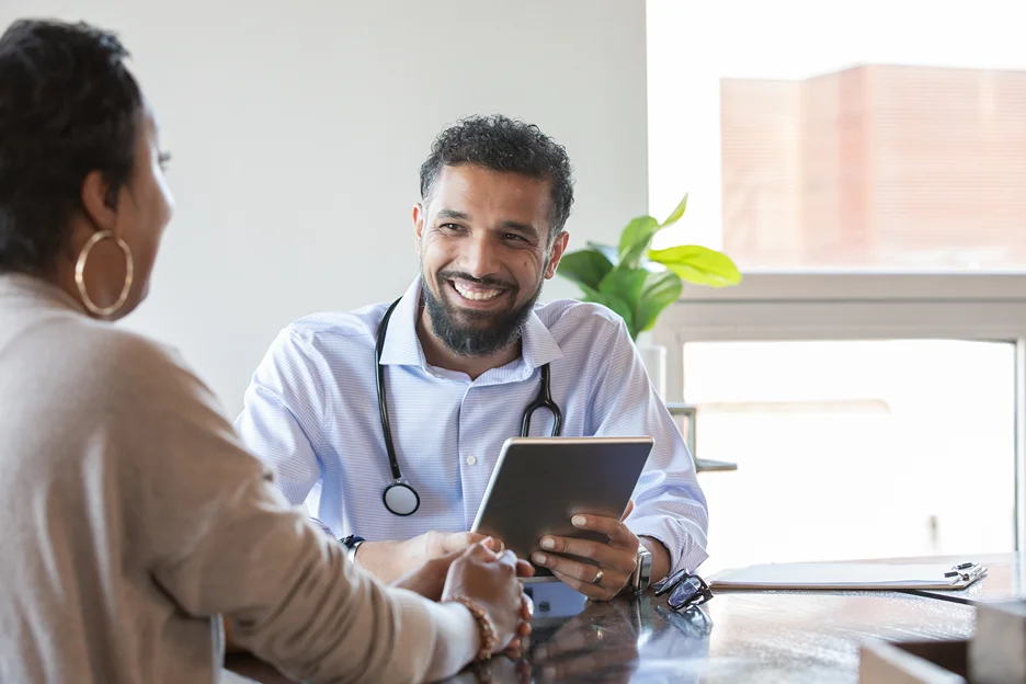 Doctor and Patient Consultation