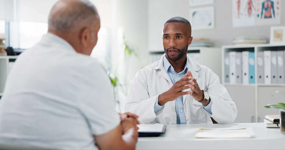 Doctor and Patient Consultation