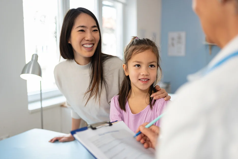 Doctor and Patient Consult
